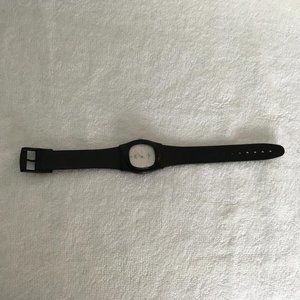 Q&Q Man Watch Quartz Rubber-Stainless Steel DM60